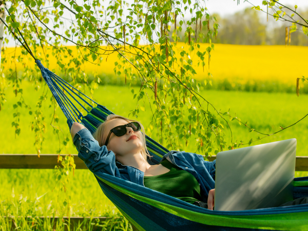 Kerti függőágy dupla xxl turista csíkos borító 200 x 150 nagy