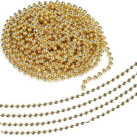 Arbre de noël chaîne perles guirlande reed