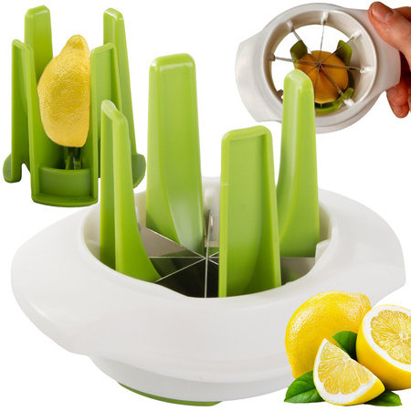 Lemon lime fruit slicer shredder 8 hand chopper sharp chopper