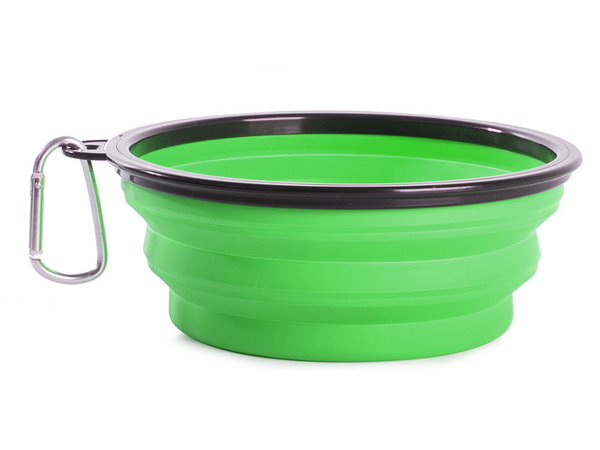 Silikonová skládací miska pro psy a kočky travel light 800ml