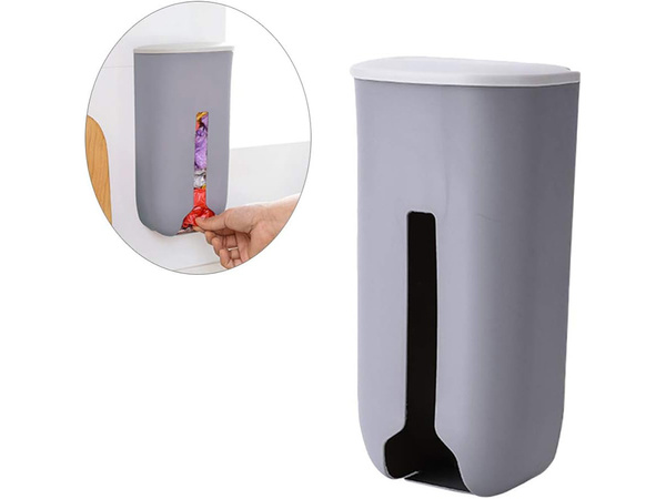 Papelera para bolsas organizador de bolsas de cocina para la pared