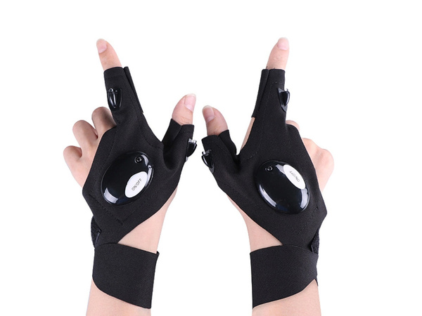 Ensemble de gants à lumière led droite et gauche - ensemble d'atelier