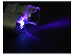 Microscopio lupa joyero 60x led uv profesional