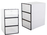 Organizator cutie de pantofi cu clapetă dulap