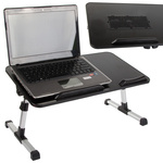 Nešiojamojo kompiuterio stalas sulankstomas stalas aušinimo padas ventiliatorius