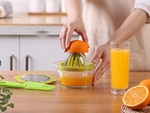 Citronu fruitu rokasgrāmatas sulu spiede sulu spiede 400ml