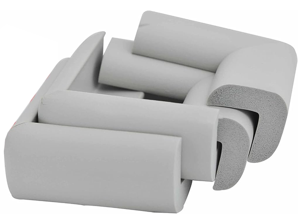 Furniture corner guards za vogale pohištva sive nalepke x4