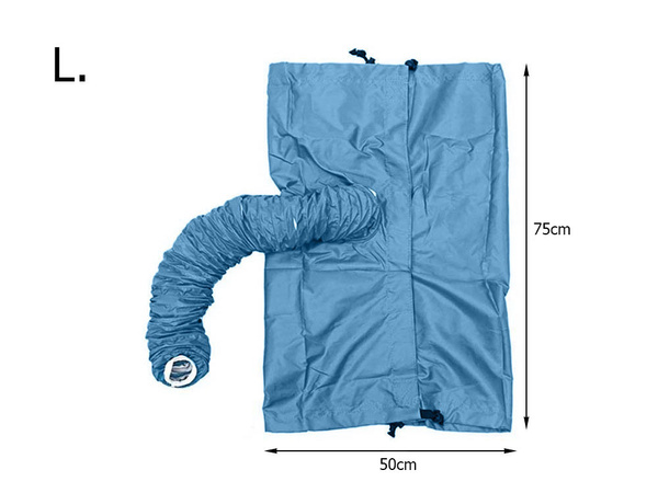 Sac de soufflerie pour séchoir à chiens