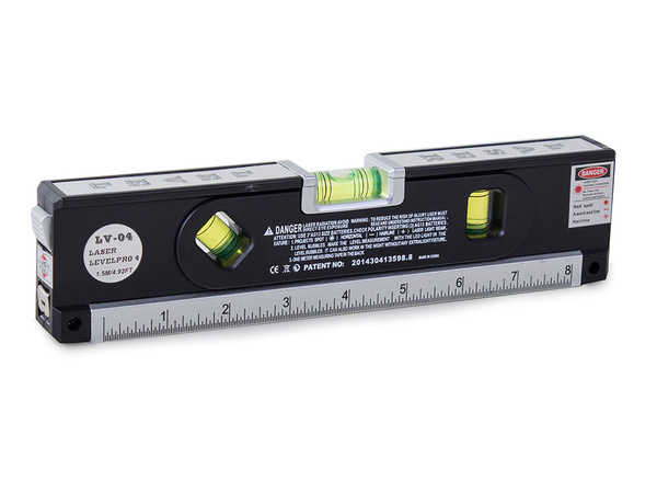 Lāzera līmeņrādis ar led apgaismojumu 24 cm