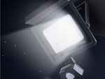 Halogen floodlight led 20w 6000k with dusk-to-dawn sensor ip66