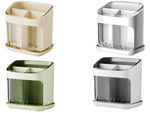 Organizers tray for cutlery dryer stand for kitchen with drainage 4 compartments