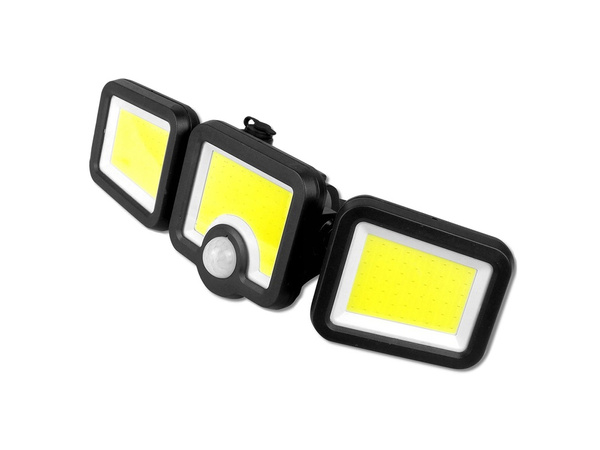 Solárna lampa so súmrakovým senzorom pohybu 171 led samostatný panel záhrada