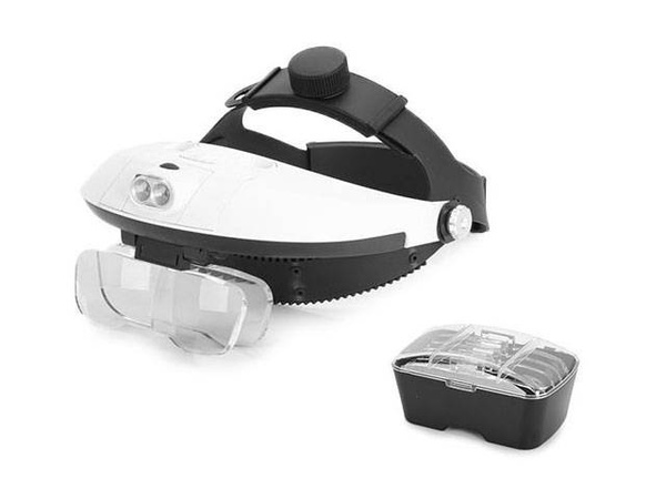 Head luxe 2 led lęšiai 6x akių lęšiai