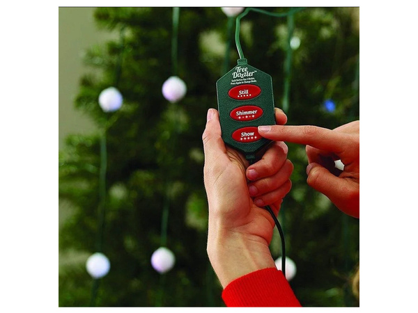 Weihnachtsbaum lichter vorhang 64 led rgb