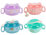 Set de ustensile de hrănire castron de alimente pentru copii cu mânere lingură