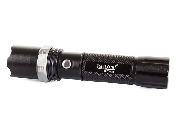Bailong taktikaline led-torch zoom xml t6 batut