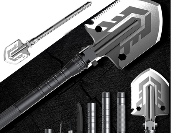 Lopată pliabilă caz militar a văzut multifuncțional de supraviețuire esențial