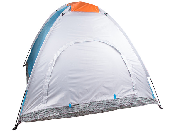 Tienda de campaña para 2 personas con mosquitera cubierta de luz