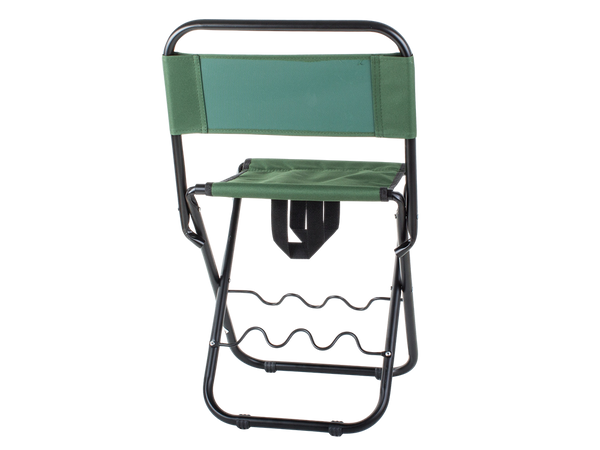 Kalandustooli kokkupandav seljatugi käepidemega