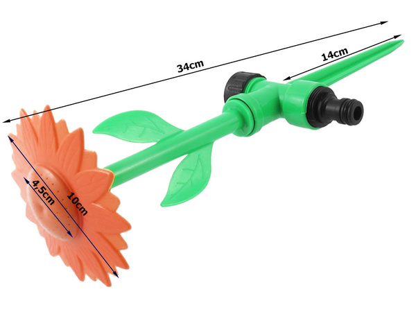 Kerti locsoló napraforgó kerti öntözőkanna