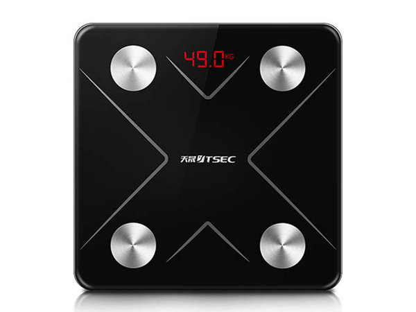 Pèse-personne analytique bluetooth verre lcd