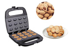 Toaster nut toaster non-stick coating 12 pcs 750w