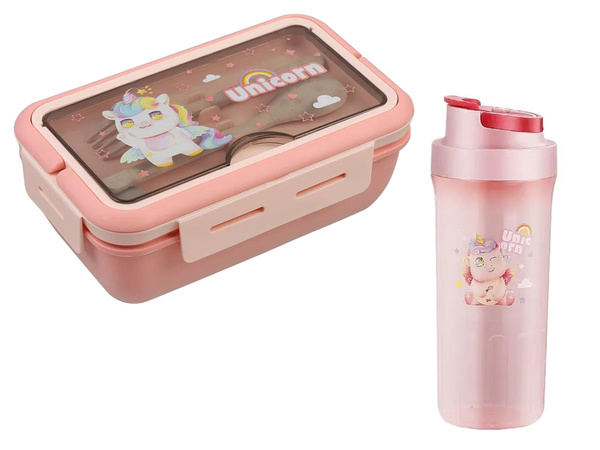 Lunchbox homemade breakfast container lunch container cutlery with water bottle set