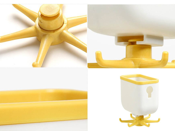 Umeraș de bucătărie raft rotativ suport de instrumente