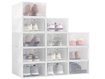 Organiseur à chaussures boîte conteneur à couvercle armoire pliable modulaire chaussures
