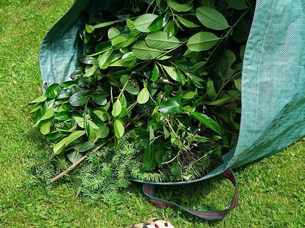 Garden bag bag garden leaf catcher grass container 120l strong large