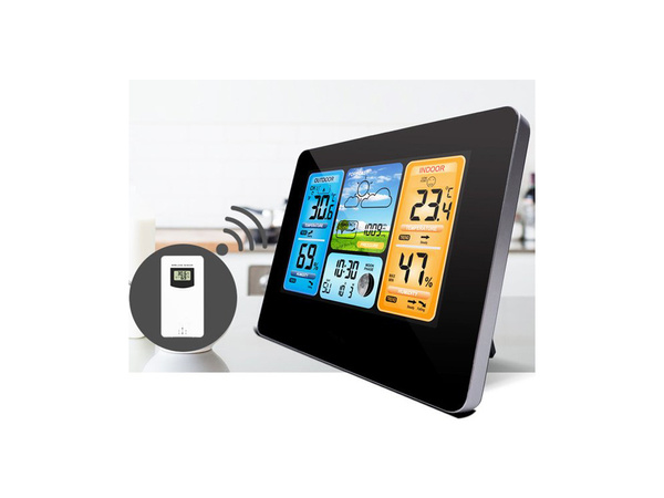 Wireless weather station hygrometer dcf