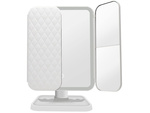 Miroir cosmétique illuminé miroir de maquillage pliant à led premium