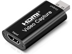 Video uztveršanas karte video grabber hdmi usb org 4k
