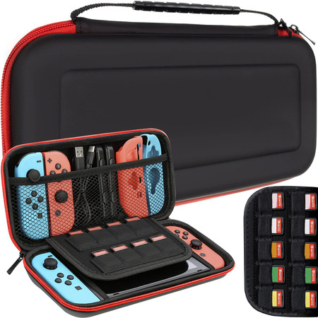 Case for nintendo switch console capacious protective case reinforced