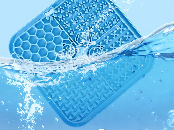 Silicone antirrestructive dog/cat eating mat 20cm