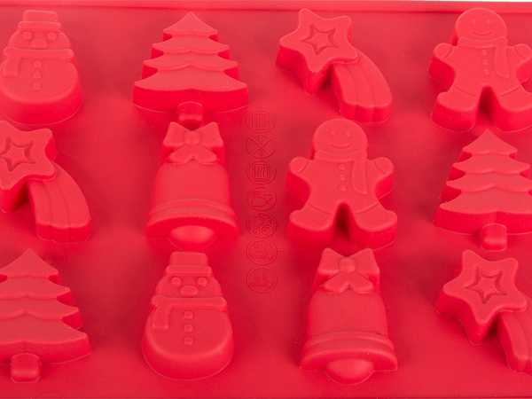 Bandeja de horno 6 piezas juego festivo hombres de jengibre