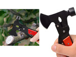 Multitool multifunktionelles werkzeug 17in1 survival hammer häcksler kämmerer