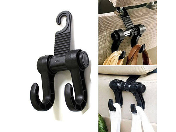 Car seat bag holder