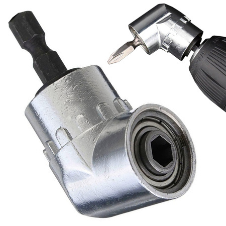 Uhlový adaptér skrutkovača so šesťhranným držiakom