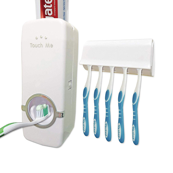 Distributeur de dentifrice support pour brosse à dents
