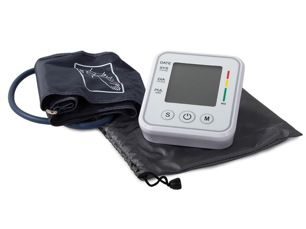 Electronic upper arm blood pressure monitor lcd case