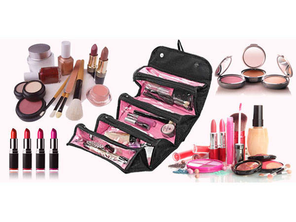 ROLL N GO NECESER DE MAQUILLAJE ORGANIZADOR DE VIAJE