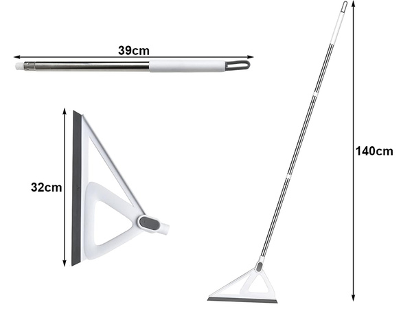 Ściagaczka do zbierania wody podłóg okien szyb lustra miotła zgarniacz