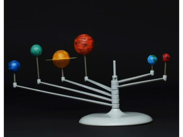 Loominguline maalikomplekt päikesesüsteem hariduslik mudel planeedid 3d