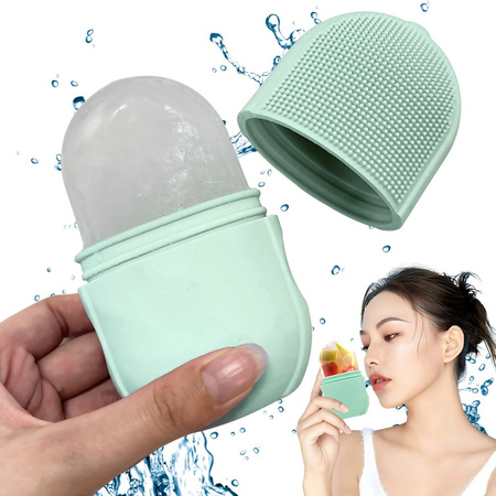 Eisroller silikon-gesichtsmassagegerät beruhigend glättend