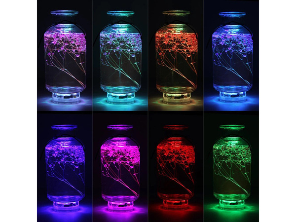 Luz para piscina luces subacuaticas 10 led control remoto rgb ip68 impermeable para piscina