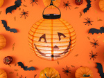 Lanterne citrouille led décoration lumineuse décoration papier halloween