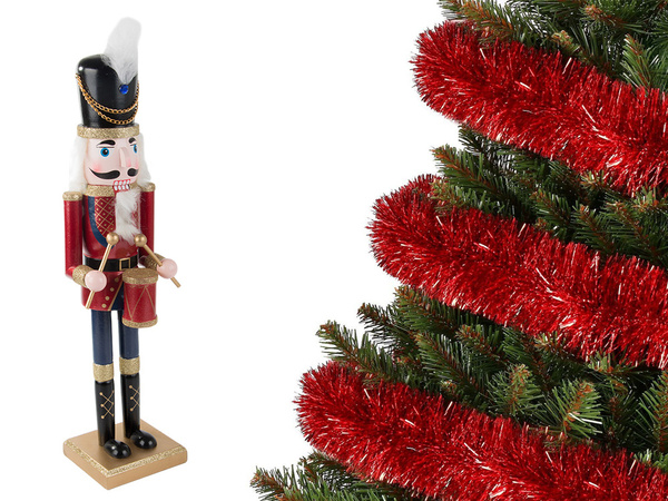 Nutcracker leseni vojak dekorativno božično darilo figurica