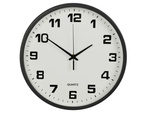 Wanduhr gross berührungslos leise 30 cm runder sekundenzeiger