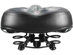 Selle de bicyclette confortable mousse souple ressorts
